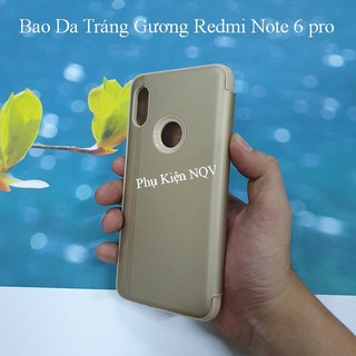 Redmi Note 6 pro|| Bao Da Clear View Standing Cover Redmi Note 6 pro