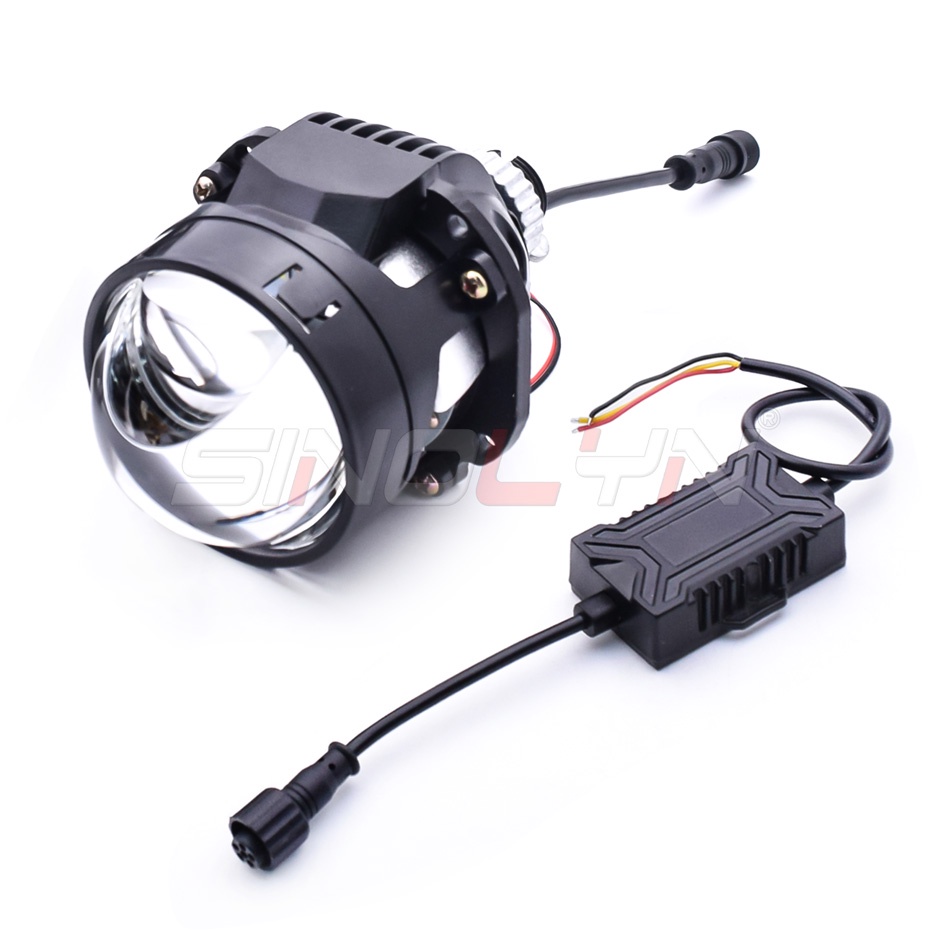 Đèn Pha LED 43W H7 H4 H1 9005 9006 2.5 Inch Chuyên Dụng Cho Xe Hơi