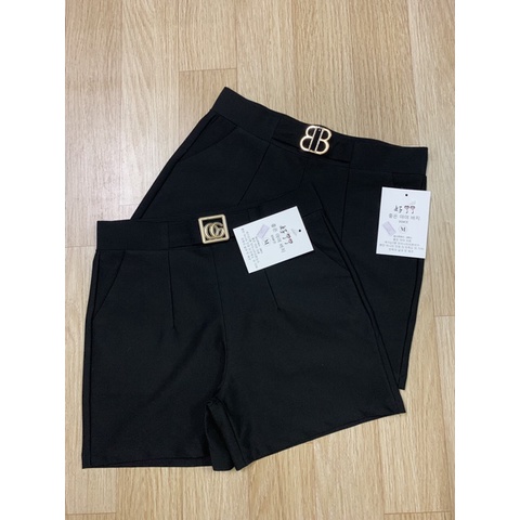 Quần legging đùi lửng nữ thể thao có túi vải Umi cạp chữ - Quần short nữ ngố mặc nhà dáng ôm bó sooc lưng chun tập gym | BigBuy360 - bigbuy360.vn