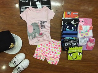 Combo 4 Bộ bé gái borip 50k/bộ
