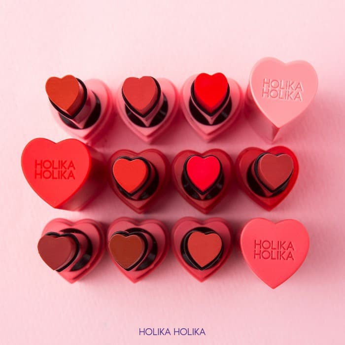 Son trái tim Holika Heart Crush Lipstick Comfort velvet