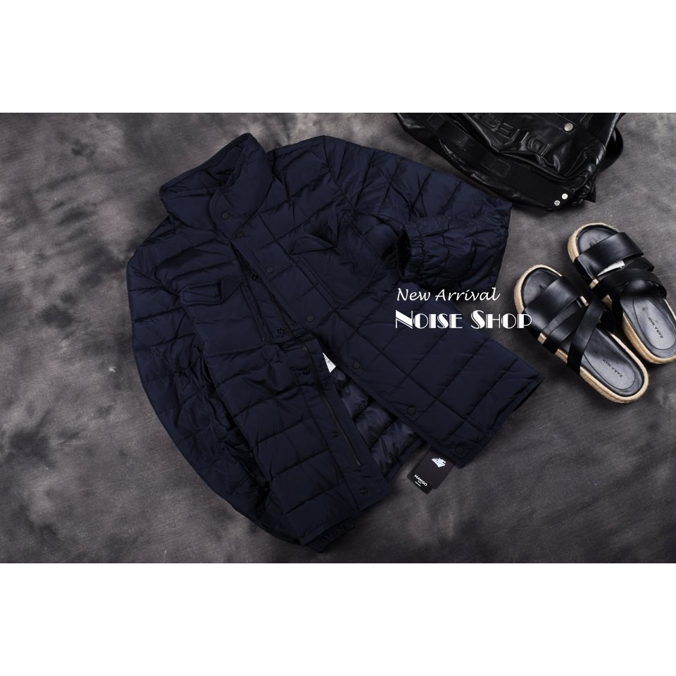 Áo Khoác Phao Nam Hai Túi Ngực