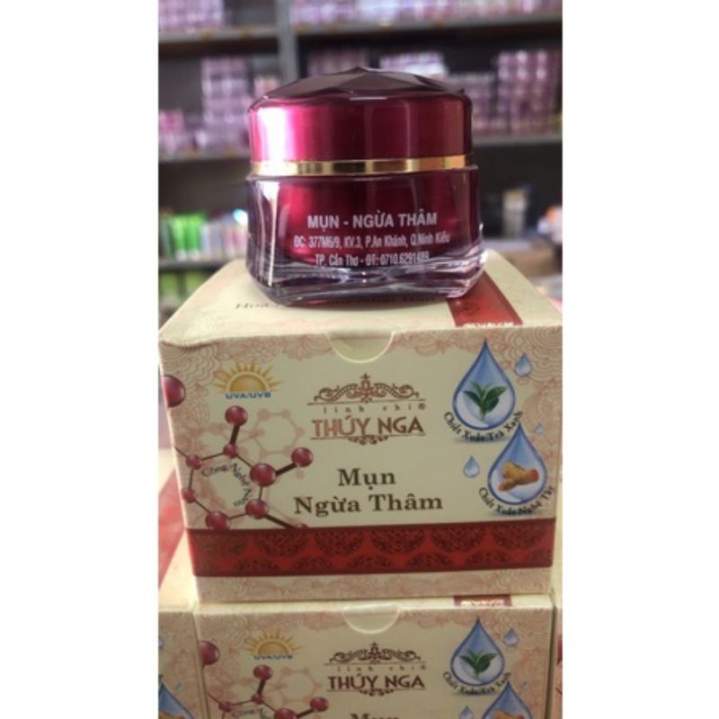 kem Linh Chi Thúy Nga mụn ngừa thâm