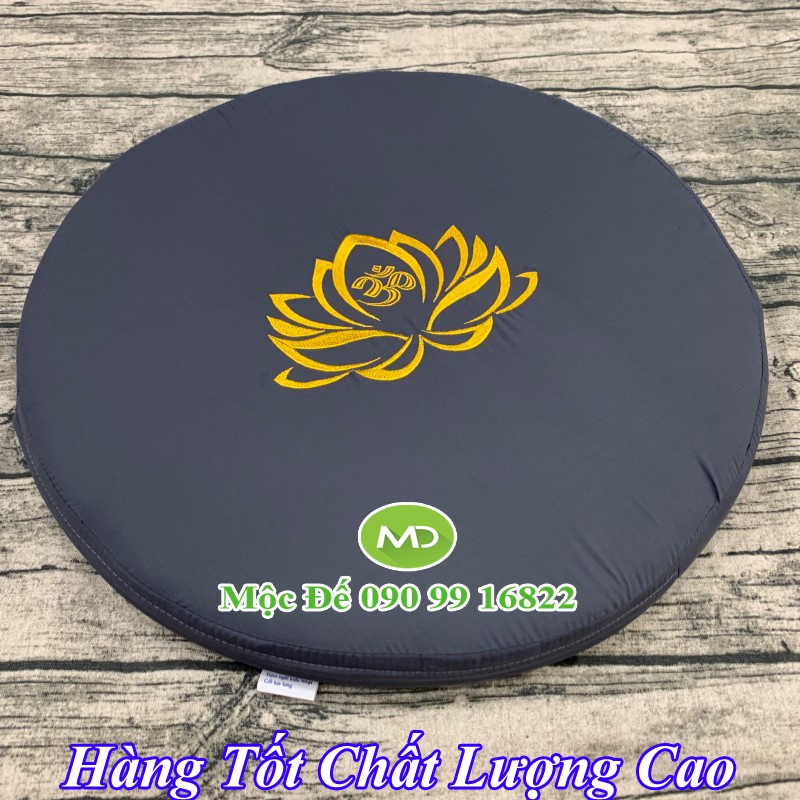 Đệm Ngồi Thiền MANDALA 50x50x5cm, Dùng Tụng Kinh Niệm Phật - Yoga Thư Giãn, Xoa Dịu Căng Thẳng, Mệt Mỏi