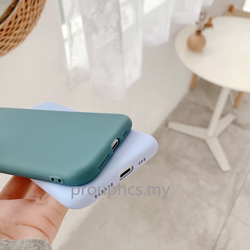 Xiaomi Mi A2 Lite Redmi 9T 6 Pro 6 Mi 9T 6A Note 9 Pro 5 Phone Casing Plain Macaron Color Soft TPU Cover Case