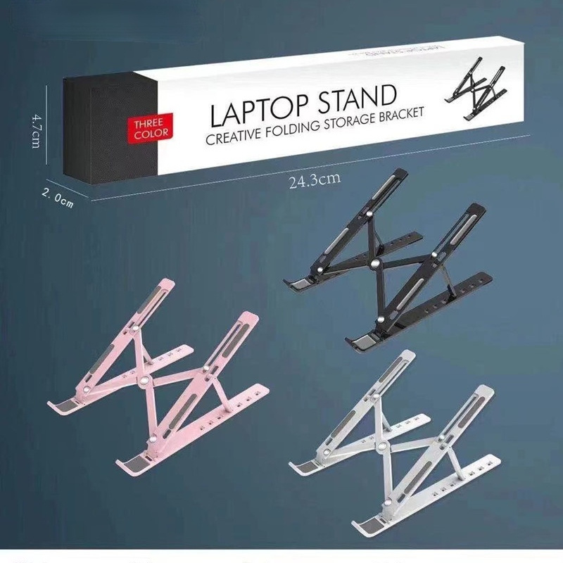 Giá đỡ máy tính xách tay / máy tính bảng Macbook nhỏ gọn có thể điều chỉnh tiện dụng | BigBuy360 - bigbuy360.vn