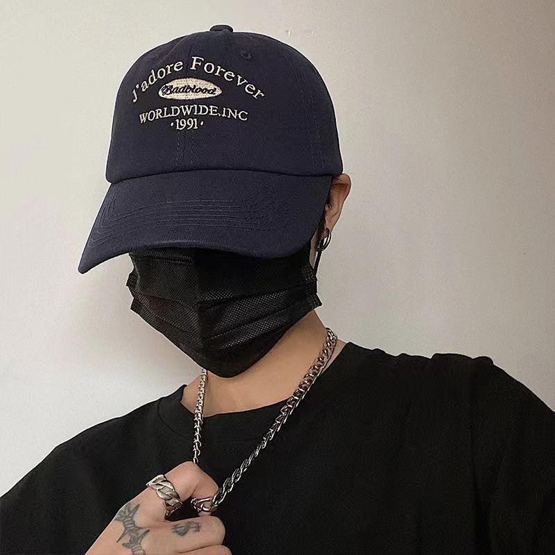 Mũ Lưỡi Trai Thêu Chữ jadore forever Phong Cách Hip Hop Thời Trang Cho Nam Và Nữ