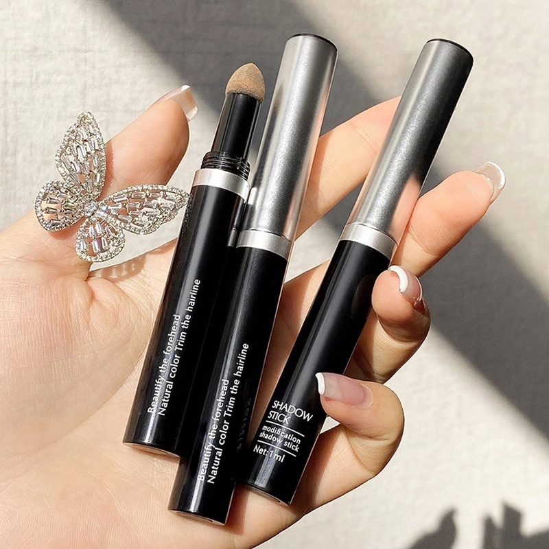 Bút Kẻ Lông Mày Màu Đen/Nâu Lâu Trôi Chống Thấm Nước