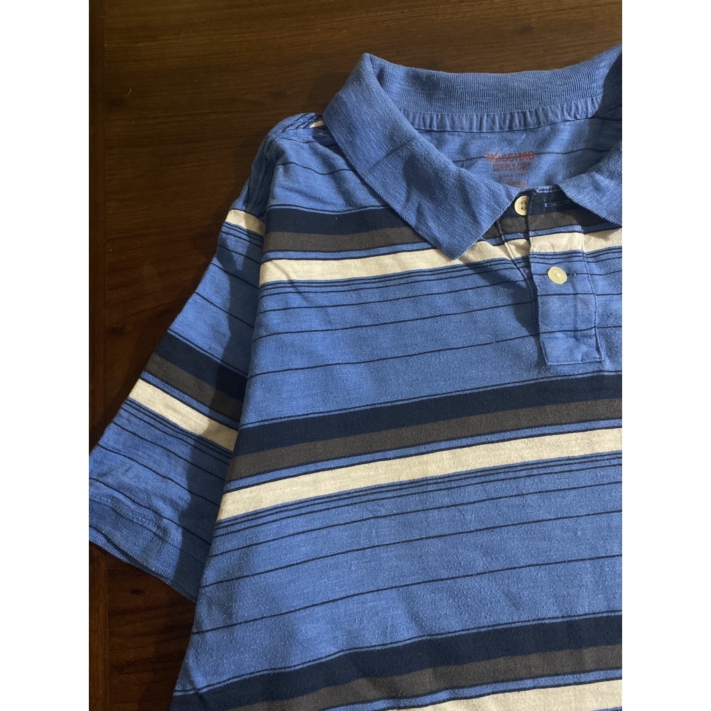 &lt; 2HAND ĐƯỢC LỰA MẪU &gt; áo polo 2hand sọc đủ màu, áo thun có cổ, áo unisex . big size. Lâu 2hand