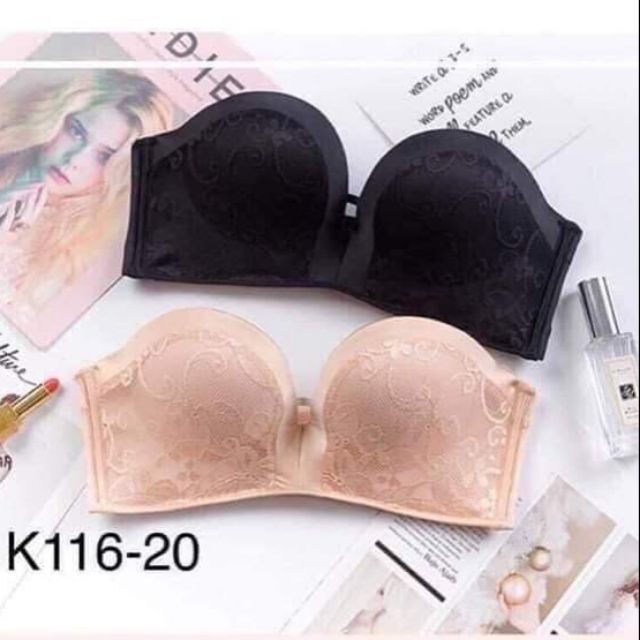 áo bra cúp ngực mẫu hót 2020 kết hợp áo váy ko dây đủ sz 32/34/36/38 có 2 màu den , da 2 màu cho c e rễ phối hót hót hó