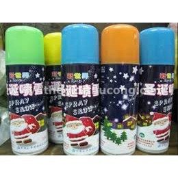 Bình xịt tuyết giáng sinh