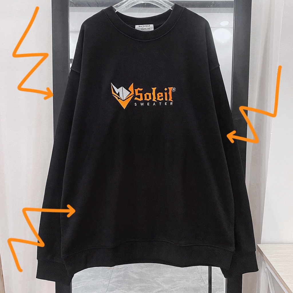  Áo Sweater Thêu Theo Yêu Cầu Nỉ Chân Cua 100% Cotton không xù Nam Nữ | BigBuy360 - bigbuy360.vn