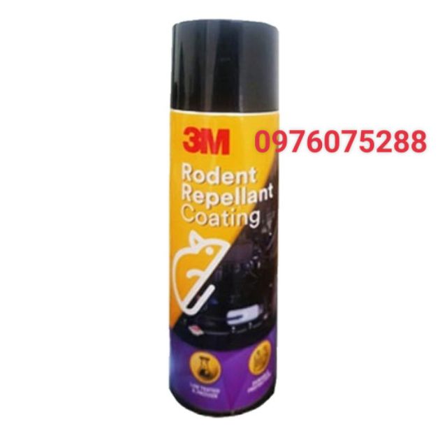 Chai xịt chống chuột vô xe ôtô 3M Rodent Repellant Coating 250g