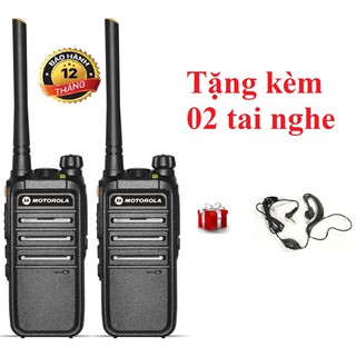 Bộ 2 Bộ đàm Motorola CP318(Siêu bền bỉ, cự ly liên lạc xa, có đèn pin)