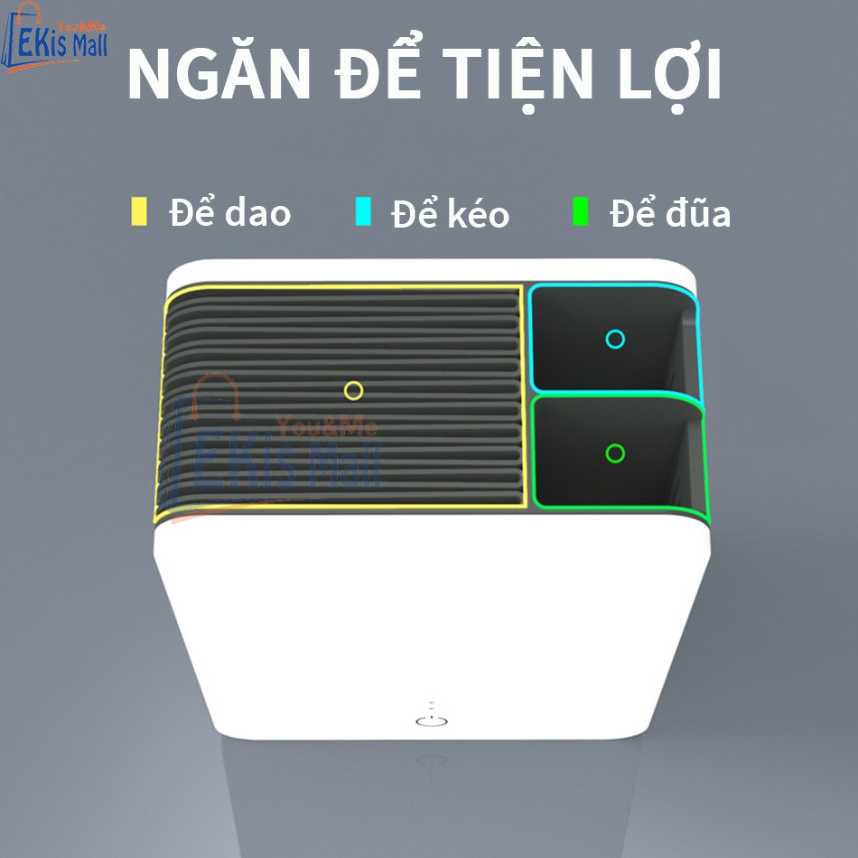 Kệ để dao giá để dao đũa Khử trùng tia UV