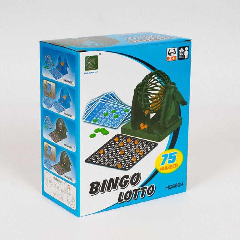 BỘ ĐỒ CHƠI LỒNG QUAY LÔ TÔ 75 SỐ BINGO