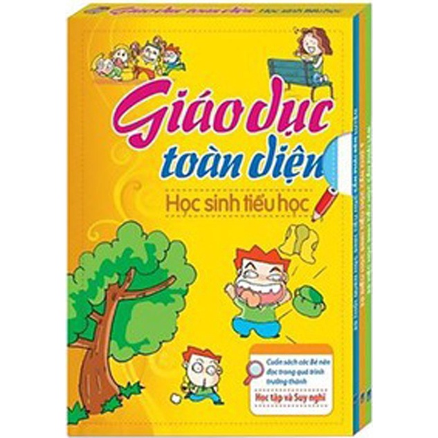 Sách - Giáo Dục Toàn Diện Học Sinh Tiểu Học ( Bộ 3 Cuốn Có Hộp)