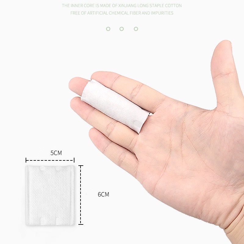 Bông Tẩy Trang ULI Cotton 3 Lớp Cao Cấp 300 Miếng Mềm Mịn Cho Da (Nội Địa Trung)