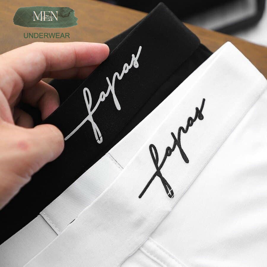 Quần lót nam, quần boxer chất thun lạnh mềm mịn mát, thấm hút mồ hôi - Fapas 2 - Combo5 siêu ưu đãi