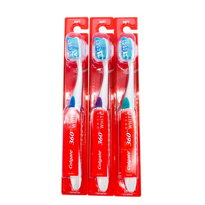 Bàn chải răng Colgate 360° Optic White - Soft