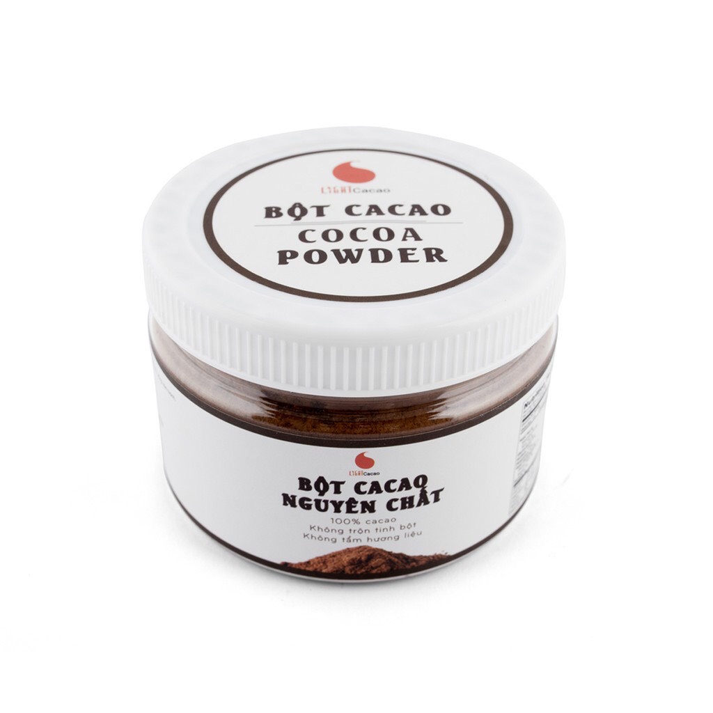 [Giao Hoả Tốc HCM] Bột Cacao Nguyên Chất Light Coffee Hộp 150g_Giúp Cơ Thể có cảm giác No lúc Keto Cùng Đừong Ăn Kiêng