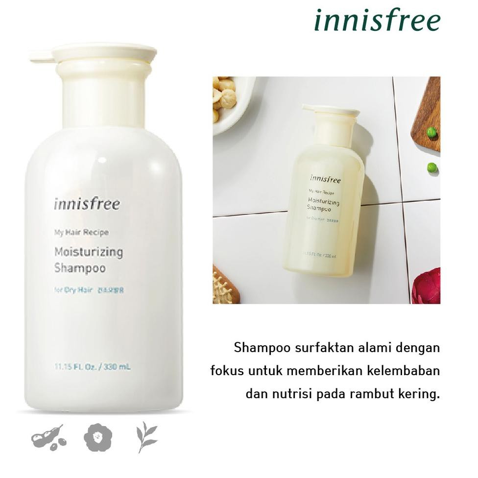 (hàng Mới Về) Dầu Gội Innisfree My Hair Dưỡng Ẩm 330ml