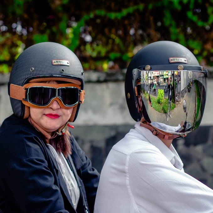 Kính chắn mũ bảo hiểm 3/4 Bulldog K7  - BIKER.176 - Mũ bảo hiểm chính hãng Vũng Tàu