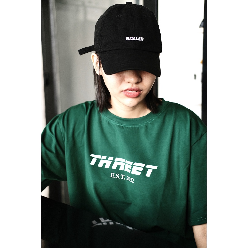 Áo Thun Nữ Local Brand Unisex Three.T Premium Basic, Áo Thun Tay Lỡ Three.T Nam Nữ