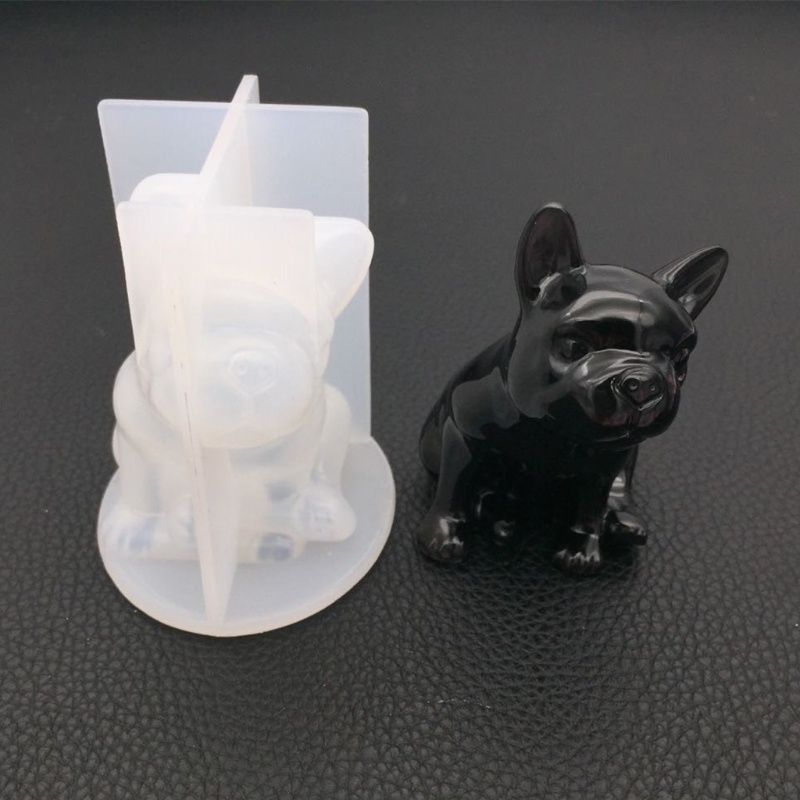 Zuoo Khuôn Làm Xà Phòng Hình Chó Bull 3d Bằng silicone