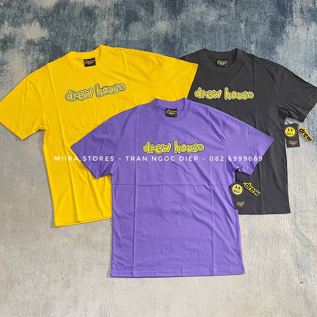 DREW HOUSE SECRET SS22 TEE - Áo thun tee in chữ DREW HOUSE BEST QUALITY SS22