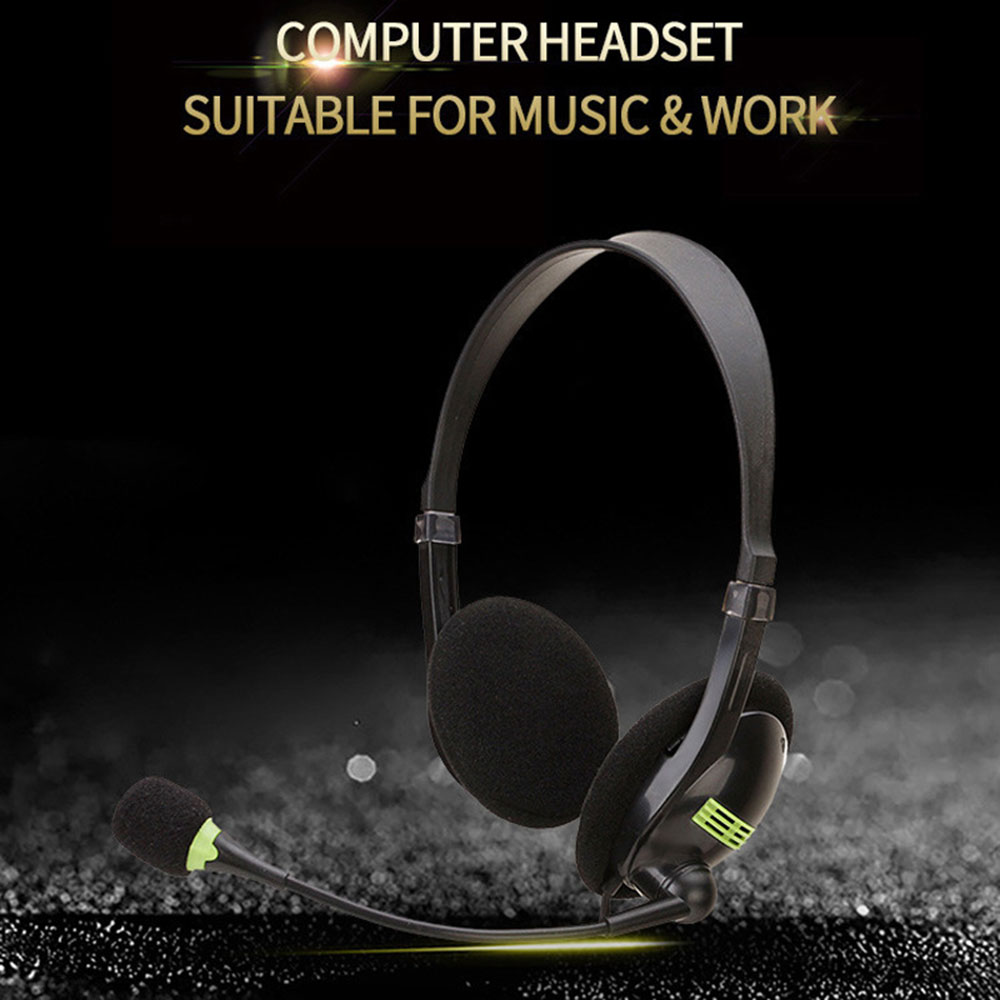 Tai nghe khóa học trực tuyến Super Bass USB Máy tính Tai nghe có micrô | BigBuy360 - bigbuy360.vn