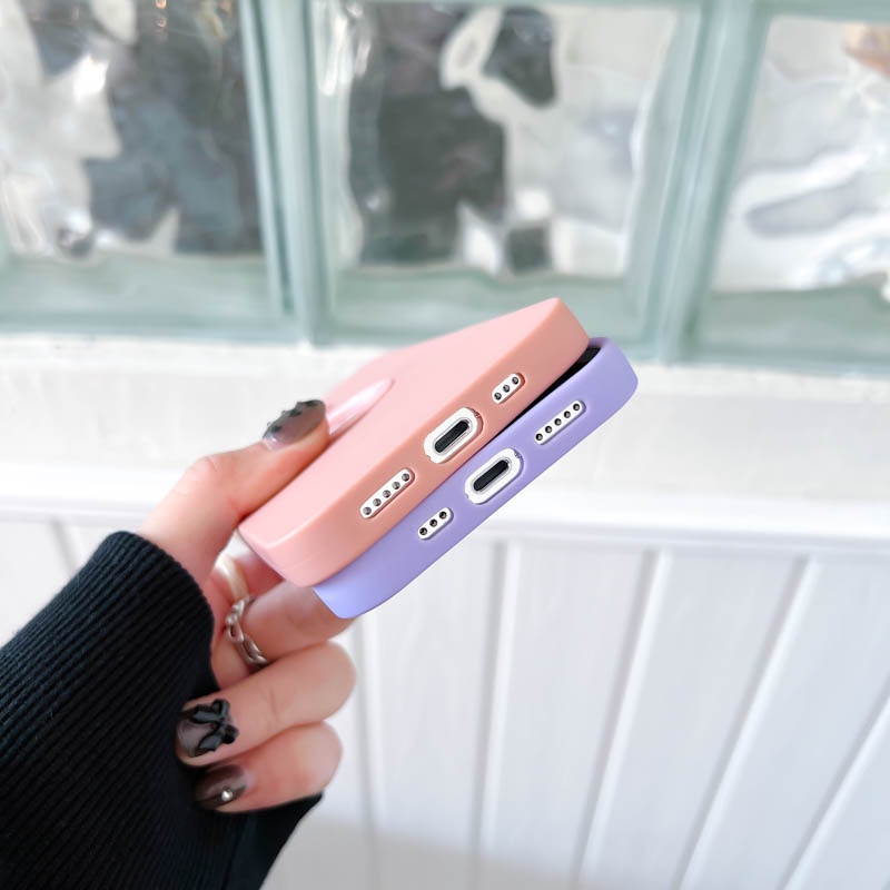 Ốp điện thoại trong suốt chống sốc chống rơi chất lượng cao thích hợp cho IPHONE 13 1