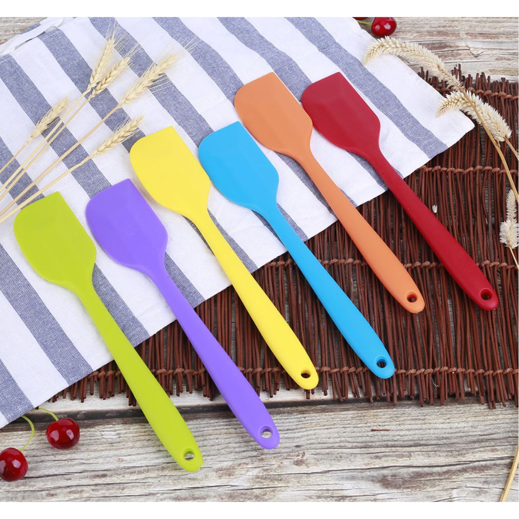 Spatula 27cm Lớn - Phới Spatula - Phới Trộn Bột Làm Bánh Silicon – Cây Vét Spatula - GB009