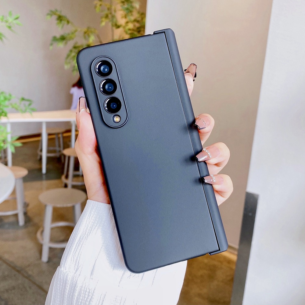 Ốp Điện Thoại Cứng Có Bản Lề 3 Trong 1 Cho Samsung Galaxy Z Fold 4 3 5 Macron