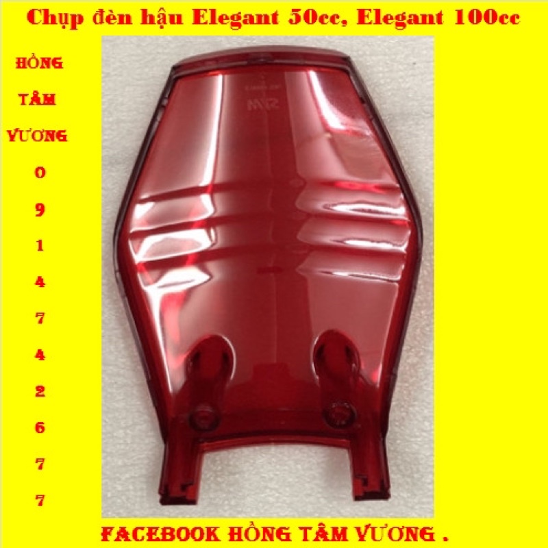 Chụp đèn hậu Elegant 50cc / Elegant 100cc