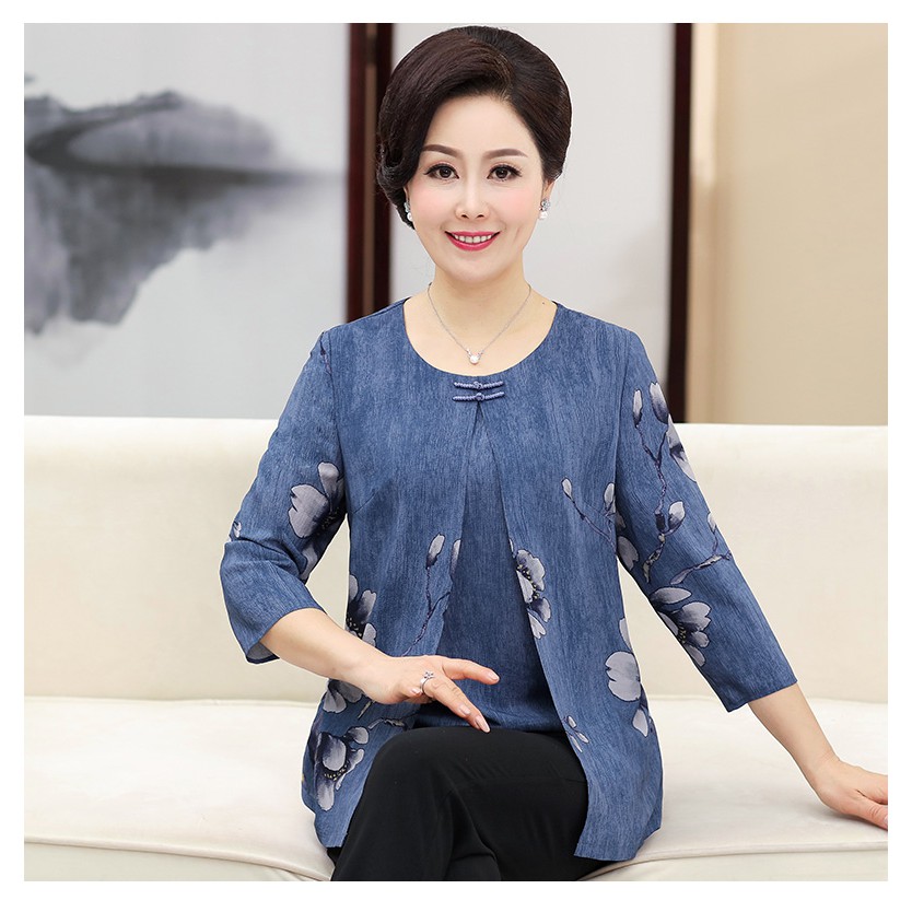 ÁO KIỂU NỮ TRUNG NIÊN BMT 348