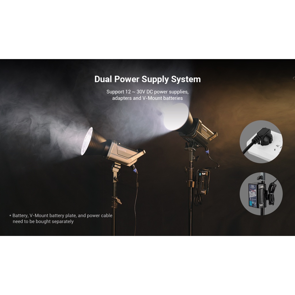 SmallRig RC120B Bi-color Point-Source Video Light 3615  - Đèn LED Studio Chuyên Nghiệp 120W