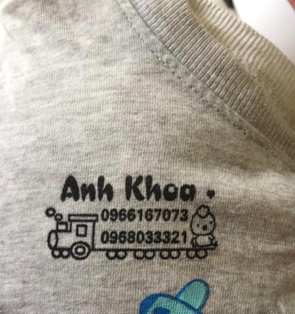 -Con Dấu In Vải Mực Không Phai-Thiết Kế Theo Yêu Cầu -Con Dấu In Trên Vải