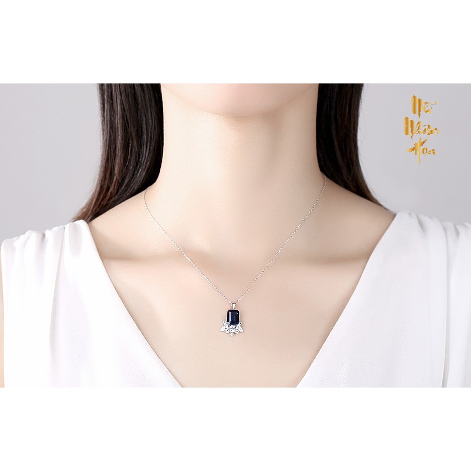 Vòng cổ bạc 925 đá CZ VCS011