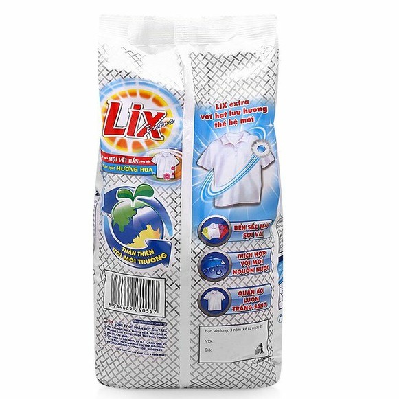 Bột giặt Lix Extra hương Hoa 5.5kg