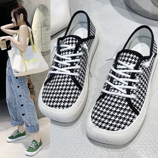 Giày Sneaker Nữ Đế Thấp Phong Cách Hàn Quốc