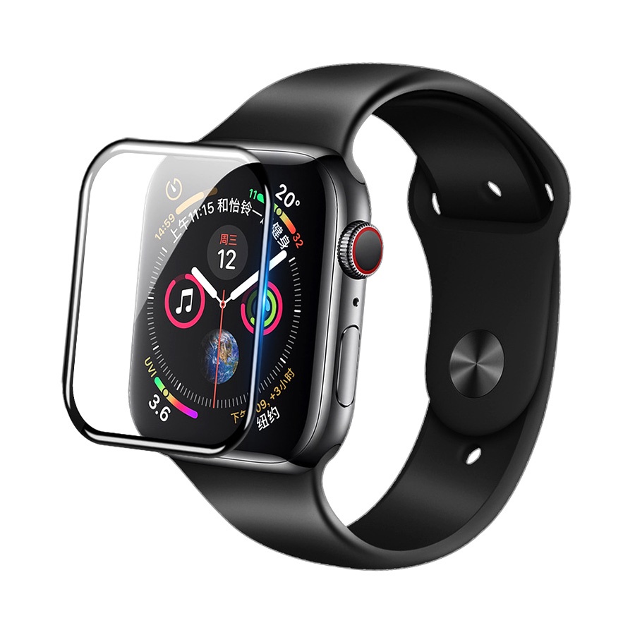 Kính cường lực Nillkin Apple Watch 3D AW+ Size 38mm/ 40mm/ 42mm/ 44mm Full màn hình xịn nhất ( Chính Hãng )