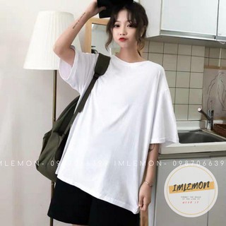 ÁO THUN TRƠN TAY LỠ OVERSIZE - UNISEX