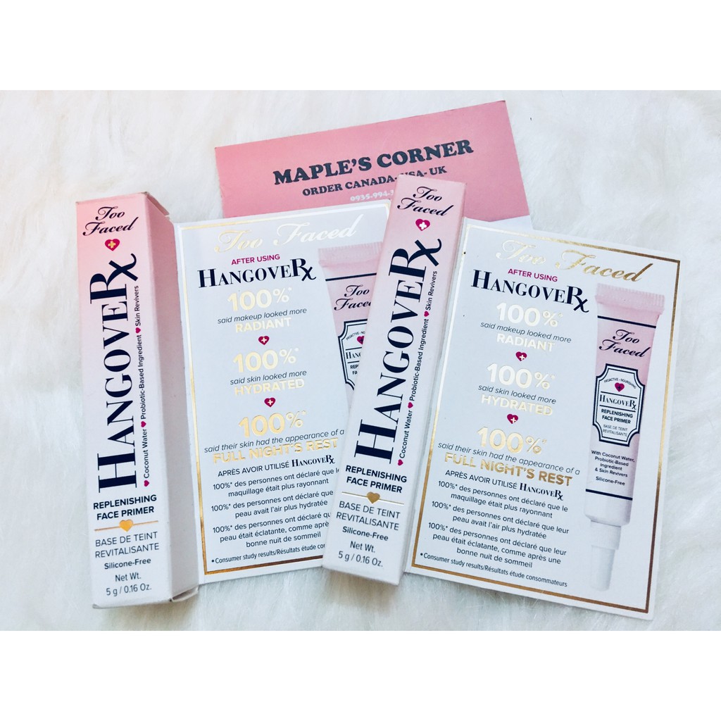 Kem lót Too Faced Hangover primer
