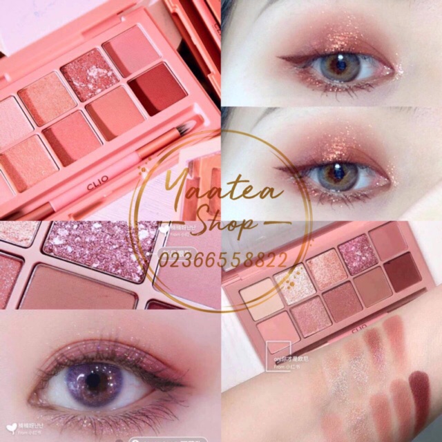 Bảng phấn mắt Clio Pro Eye Palette