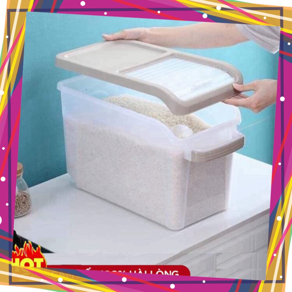 Thùng Đựng Gạo Tiện Dụng Cho Gia Đình
