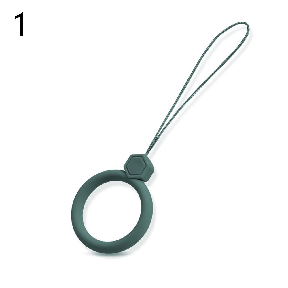 Dây móc chìa khóa bằng cao su silicon mềm chống vỡ chống thất lạc