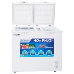 Tủ đông Hòa Phát HCF 506S1N2, tủ mini 2 ngăn 205L