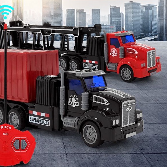 ĐỒ CHƠI XE CONTAINER ĐIỀU KHIỂN TỪ XA 1:48 PIN SẠC
