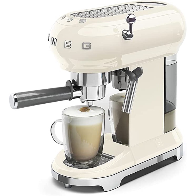 Máy pha cà phê tự động Smeg ECF01CREU Espresso, Coffee Machine Filter